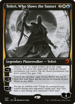 Teferi, Atrasador do Poente