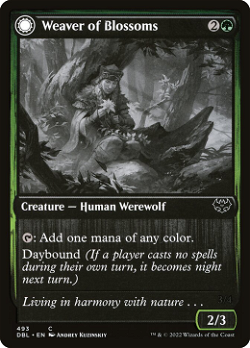 Weaver of Blossoms // Blossom-Clad Werewolf image