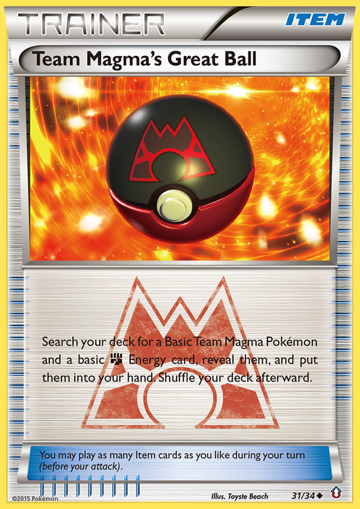 Team Magma's Great Ball DCR 31 image