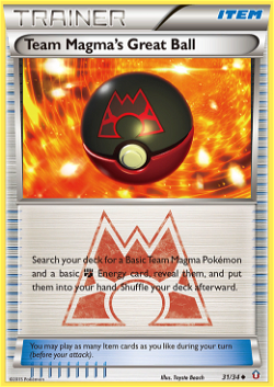Team Magma's Great Ball DCR 31 image