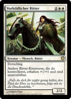 Vorbildlicher Ritter