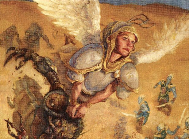 Angelic Shield Crop image Wallpaper