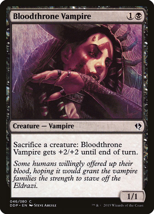 Vampire du trône de sang image