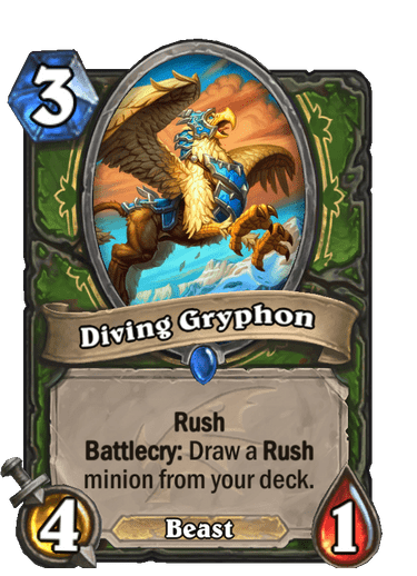 Diving Gryphon image