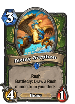 Diving Gryphon image