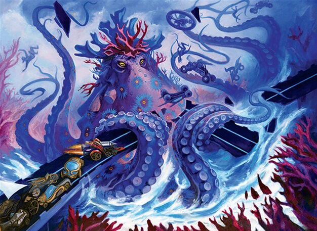 Caelorna, Coral Tyrant Crop image Wallpaper