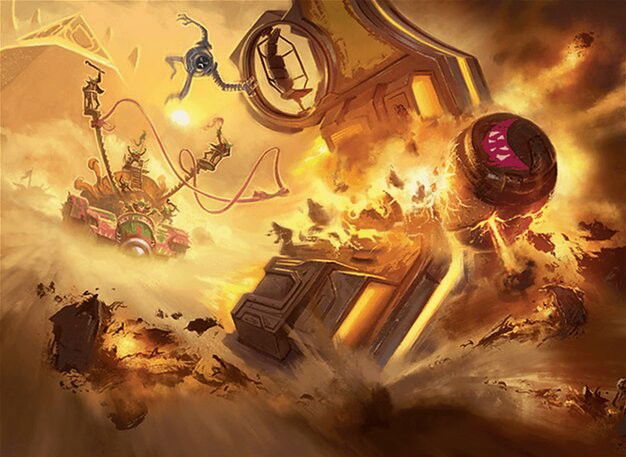 Crash and Burn Crop image Wallpaper