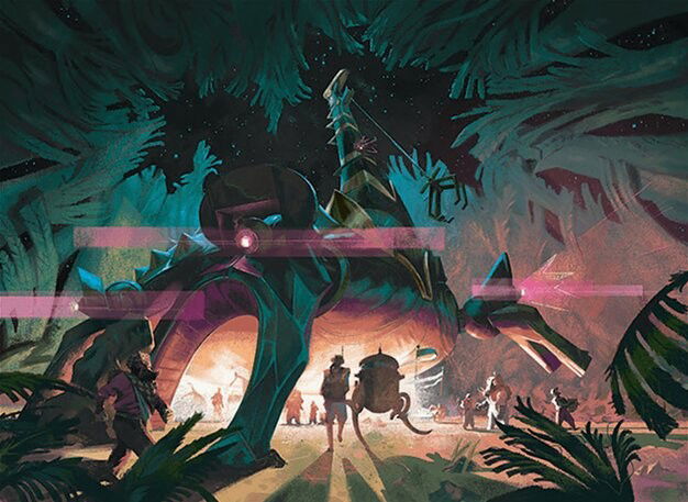 Lumbering Worldwagon Crop image Wallpaper