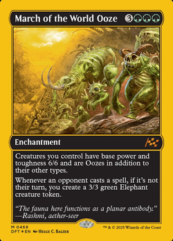 carta spoiler March of the World Ooze