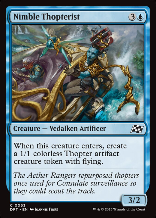 Nimble Thopterist Full hd image