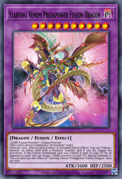 Dragon Fusion Prédateur Venimeux Affamé image