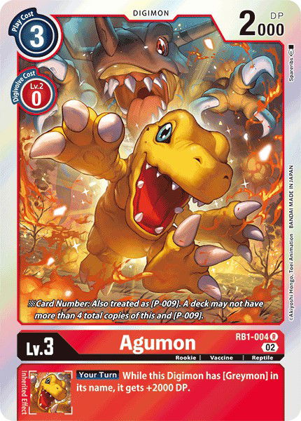 Agumon RB1-004 Crop image Wallpaper