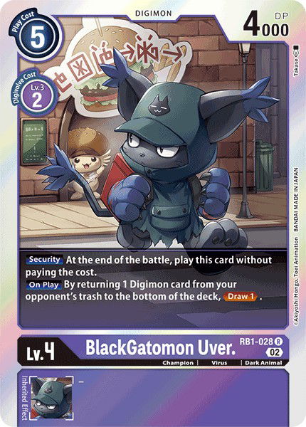 BlackGatomon Uver. RB1-028 Crop image Wallpaper