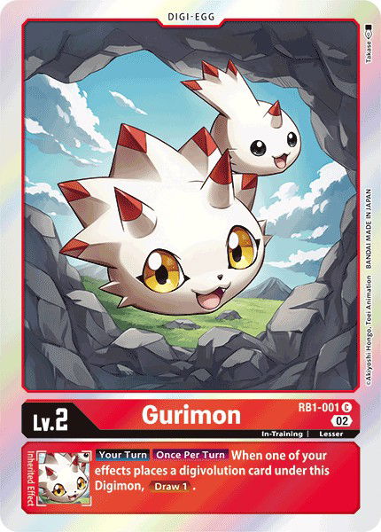 Gurimon RB1-001 Crop image Wallpaper