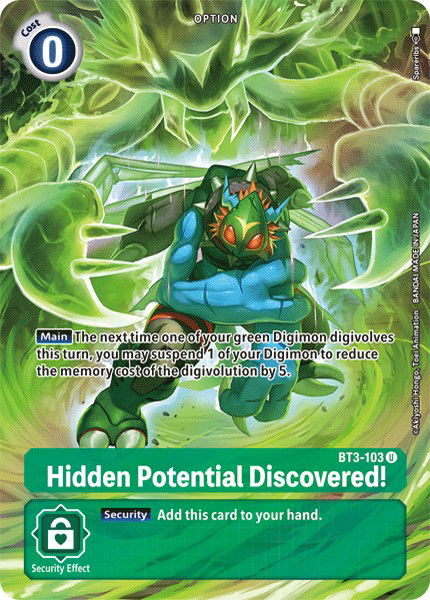 Hidden Potential Discovered! BT3-103 Crop image Wallpaper