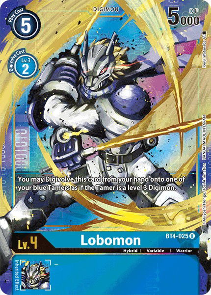 Lobomon BT4-025 Crop image Wallpaper