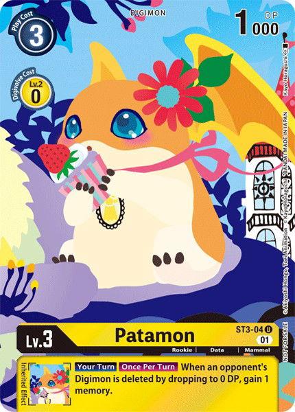 Patamon ST3-04 Crop image Wallpaper