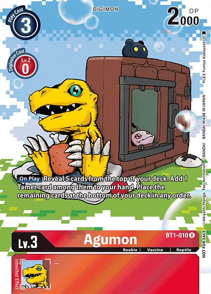 Agumon - BT1-010 Full hd image