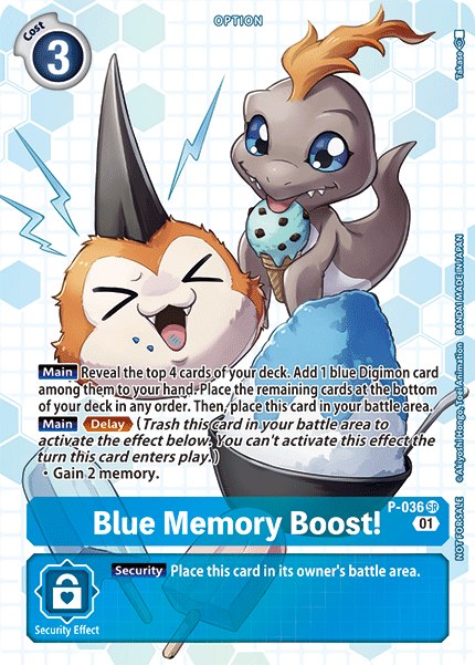 Blue Memory Boost! P-036 Full hd image