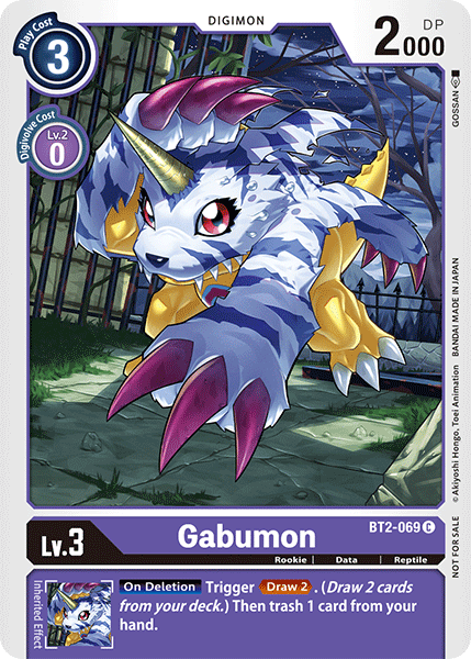 Gabumon - BT2-069 Full hd image