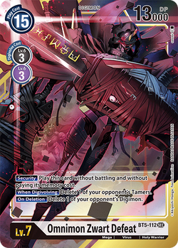 Omnimon Zwart Defeat BT5-112 image