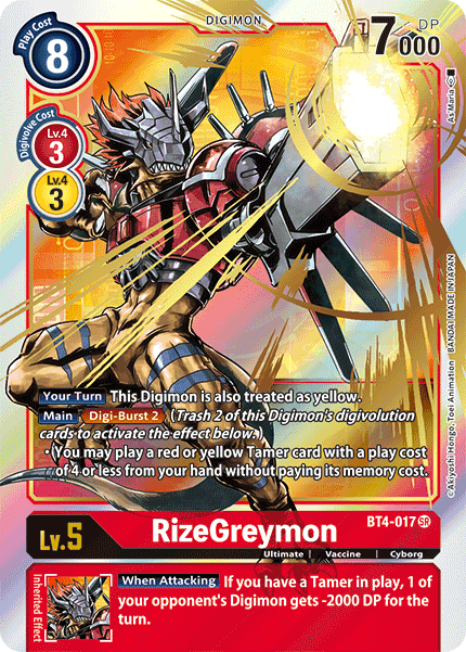 RizeGreymon BT4-017 Full hd image