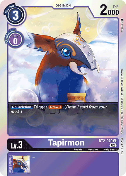 Tapirmon BT2-070 Full hd image