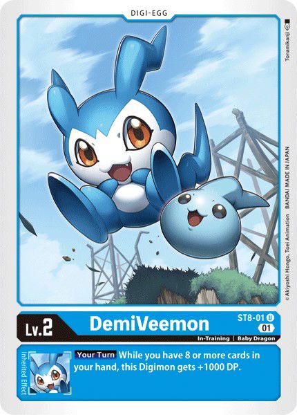 DemiVeemon ST8-01 Crop image Wallpaper