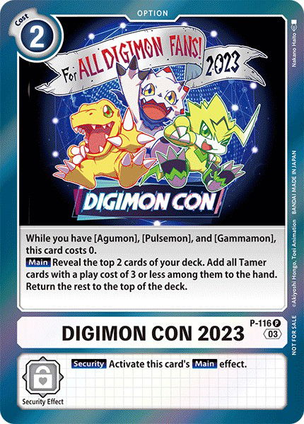 DIGIMON CON 2023 P-116 Crop image Wallpaper