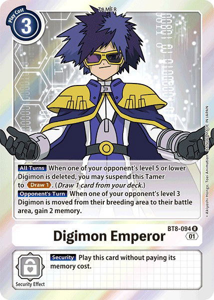 Digimon Emperor BT8-094 Crop image Wallpaper