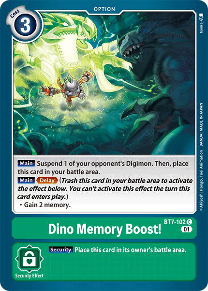 Dino Memory Boost！ BT7-102 Crop image Wallpaper