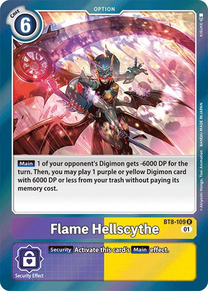 Flame Hellscythe BT8-109 Crop image Wallpaper