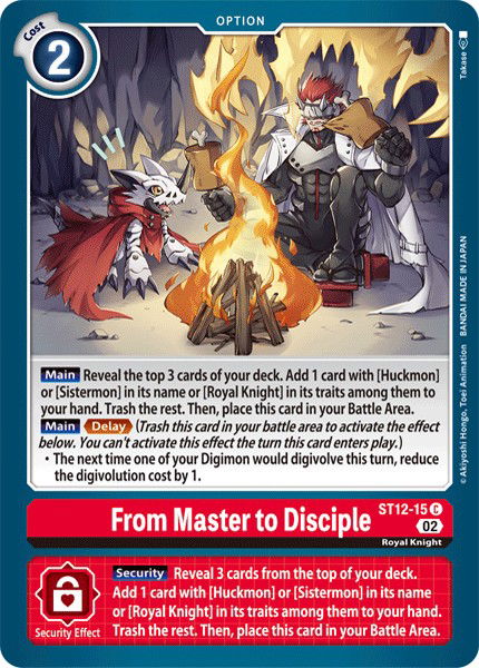 From Master to Disciple ST12-15 Crop image Wallpaper