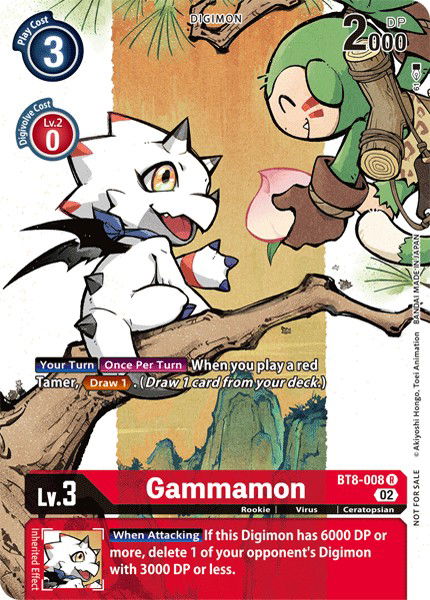 Gammamon BT8-008 Crop image Wallpaper