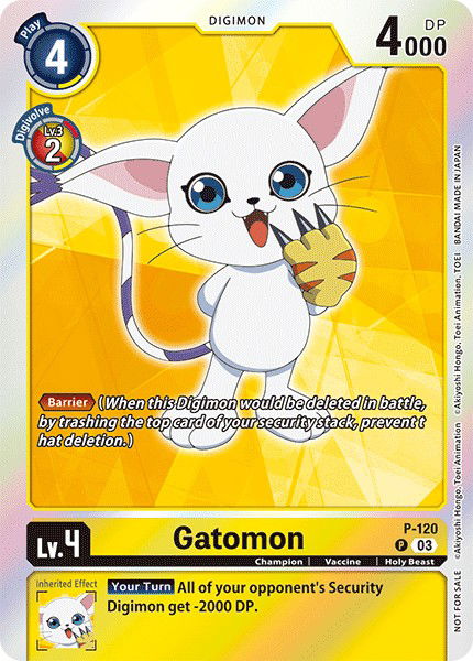 Gatomon P-120 Crop image Wallpaper