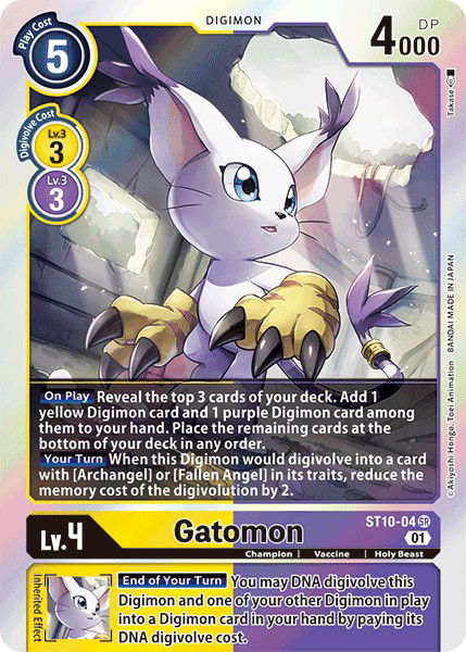 Gatomon ST10-04 Crop image Wallpaper