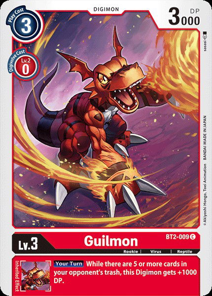 Guilmon BT2-009 Crop image Wallpaper