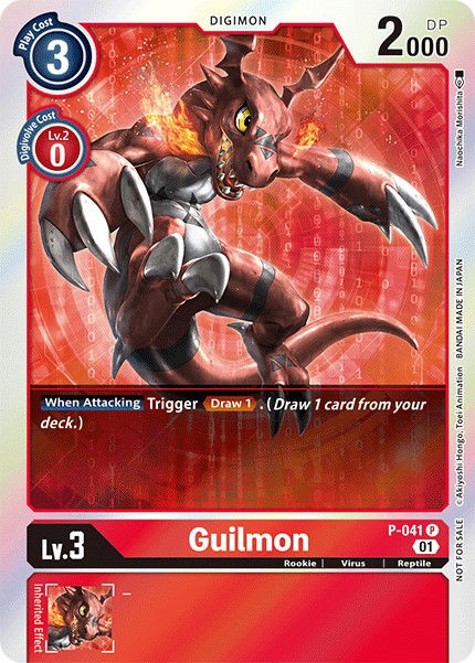 Guilmon P-041 Crop image Wallpaper