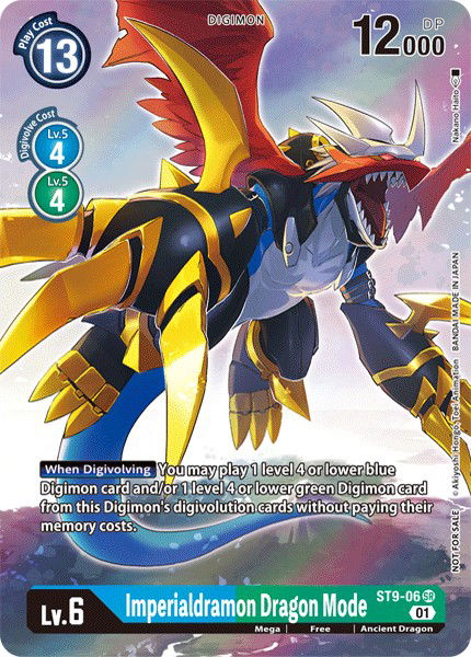 Imperialdramon Dragon Mode ST9-06 Crop image Wallpaper