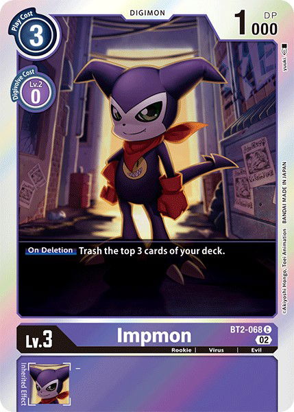 Impmon BT2-068 Crop image Wallpaper