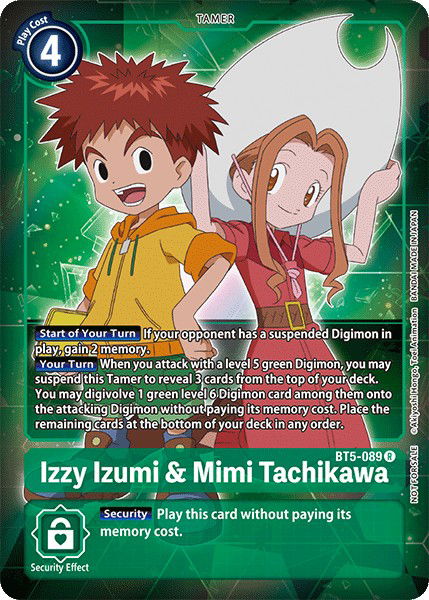 Izzy Izumi & Mimi Tachikawa BT5-089 Crop image Wallpaper