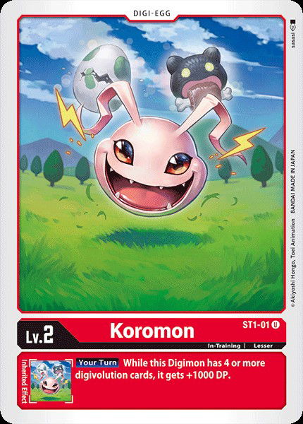 Koromon ST1-01 Crop image Wallpaper