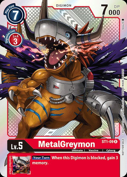 MetalGreymon ST1-09 Crop image Wallpaper