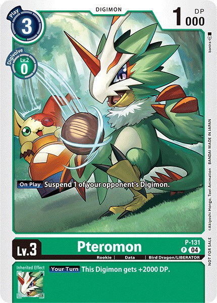 Pteromon P-131 Crop image Wallpaper