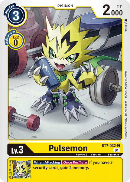 Pulsemon BT7-032 Crop image Wallpaper