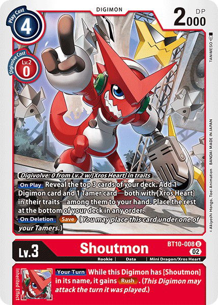 Shoutmon BT10-008 Crop image Wallpaper