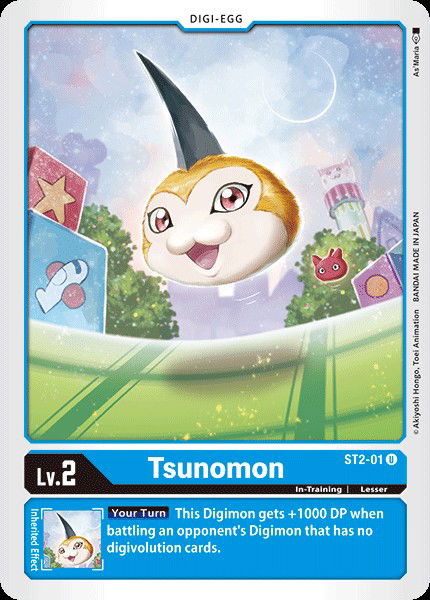 Tsunomon ST2-01 Crop image Wallpaper