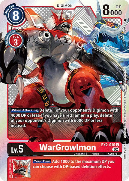 WarGrowlmon EX2-010 Crop image Wallpaper