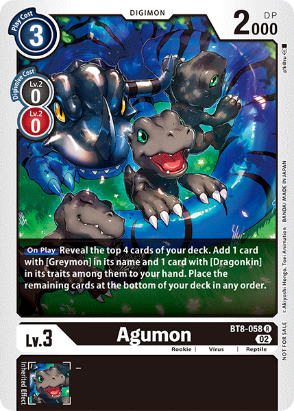 Agumon BT8-058 Full hd image