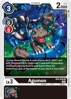 Agumon BT8-058